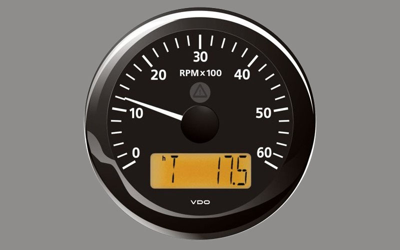 Marine Tachometer 6000 RPM